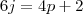 6j=4p+2
