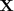 \textbf{X} \textbf{X}