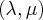 (\lambda,\mu)