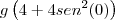 g\left(4+4sen^2(0)\right)