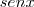 sen x sen x
