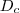 {D}_{c} {D}_{c}